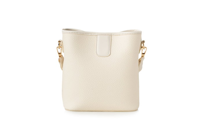 Vince Camuto Bolso Venice Beige Piel de Polivinilo Elegante y Sofisticado para Mujer Dimensiones 18x10x20 cm